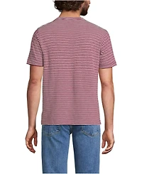 Lands' End Men's Short Sleeve Cotton Linen Tee
