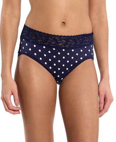 Hanky Panky Women's Printed Supima Cotton French Brief Panty