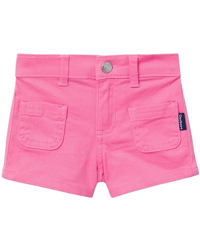 Gerber Toddler Girls Twill Shorts