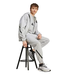adidas Men's Full Zip Hooded Sweatshirt
