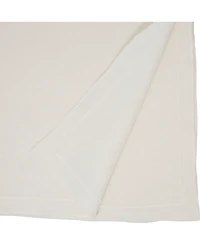 Saro Lifestyle Stonewashed Overlock Edge Table Runner