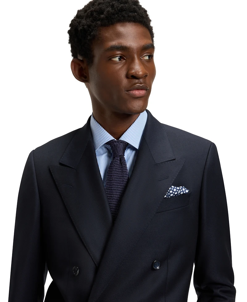 Hugo Boss Beckham x Boss Men's Knit Silk Tie