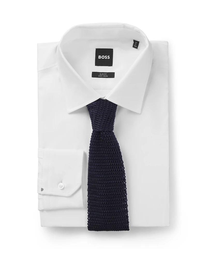 Hugo Boss Beckham x Boss Men's Knit Silk Tie