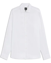 Hugo Boss Beckham x Boss Men's Regular-Fit Linen Shirt