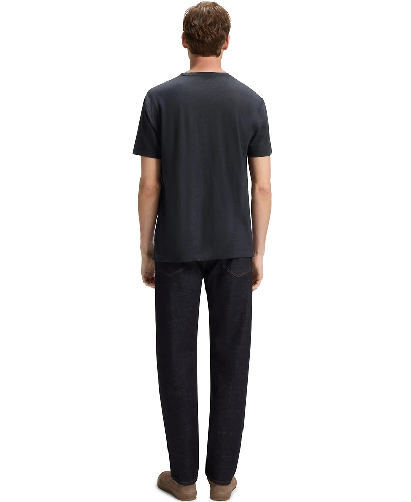 Hugo Boss Beckham x Men's Soft Linen Regular-Fit T-Shirt