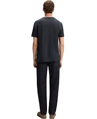 Hugo Boss Beckham x Men's Soft Linen Regular-Fit T-Shirt