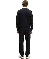 Hugo Boss Beckham x Men's Mercerized Cotton Terry Crew-Neck Sweatshirt