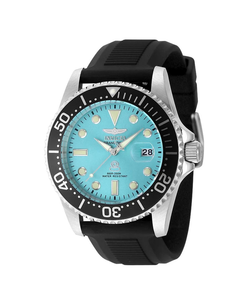 Invicta Men's 48213 Pro Diver Quartz 3 Hand Blue Dial Watch