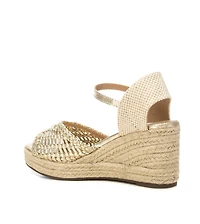 Women's Raffia Wedge Sandals By Xti