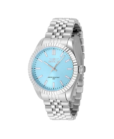 Invicta Women's 48907 Specialty Quartz 3 Hand Tiffany Blue Dial Watch