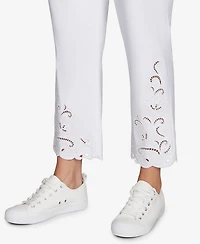 Ruby Rd. Plus Embroidered Ankle Pant