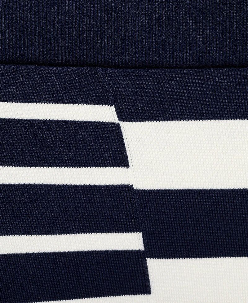 Mango Women's Asymmetrical Striped Knit Skirts