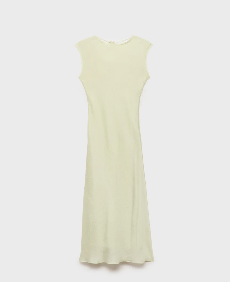 Mango Women's Wrinkled Effect Midi Dress