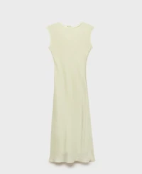 Mango Women's Wrinkled Effect Midi Dress