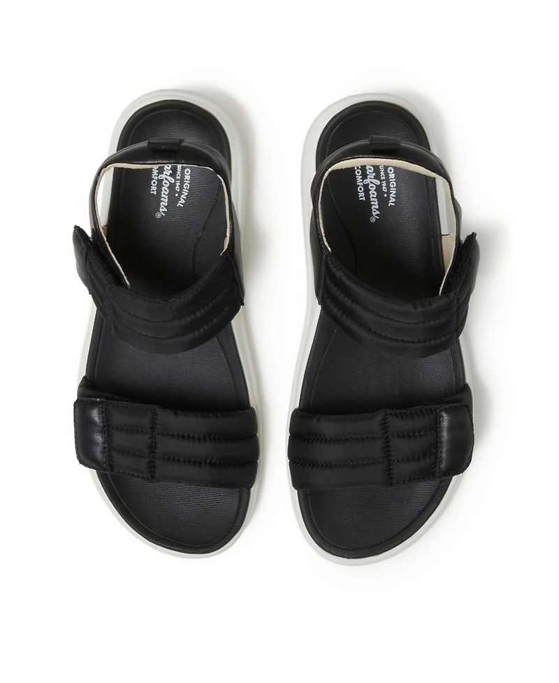 Dearfoams Women's Thea Quarter Strap Sandal