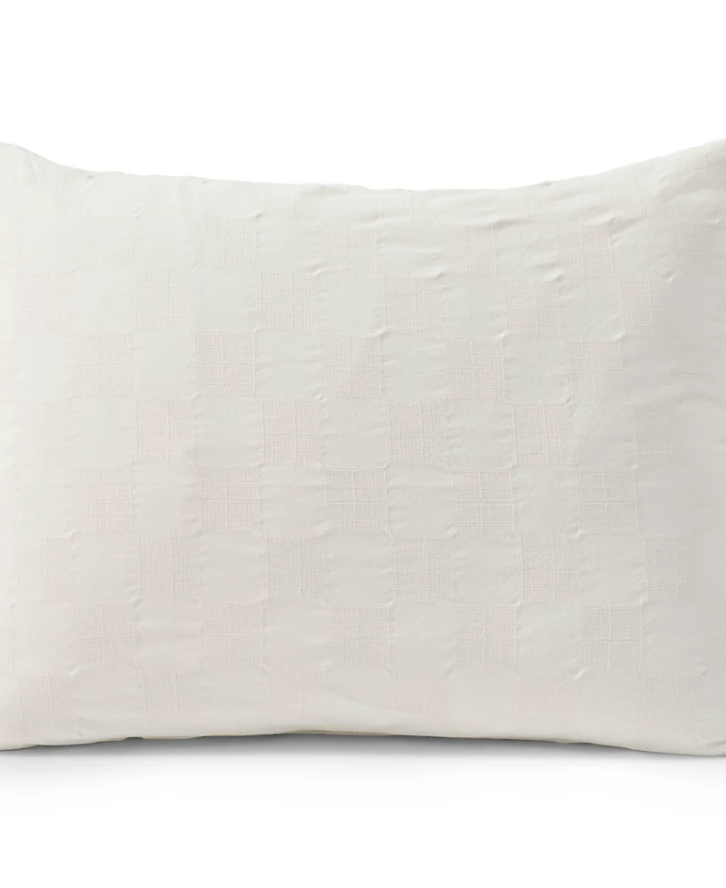 Lands' End Textured Pattern Bed Pillow Sham