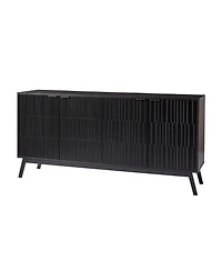 Modern Beat 63"Wide 4 door Sideboard with Adjustable Shelf