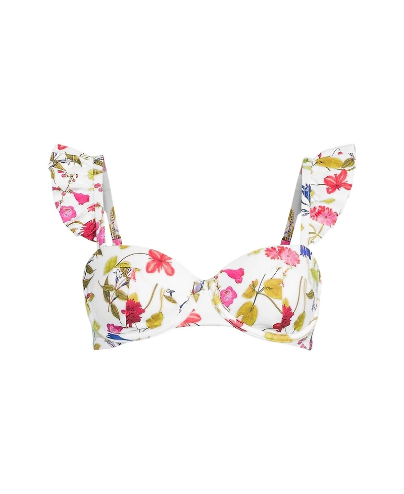 Lands' End Women's Balconnette Underwire Bikini Top