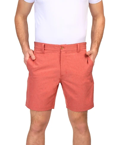 Tailorbyrd Men's Tonal Melange Performance Shorts for Active Adults - Versatile and Comfortable