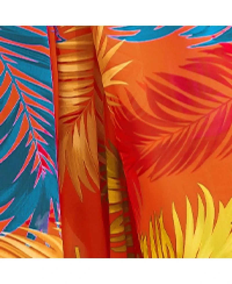 Cupshe Women's Neon Island Tropical Cover-Up Kimono