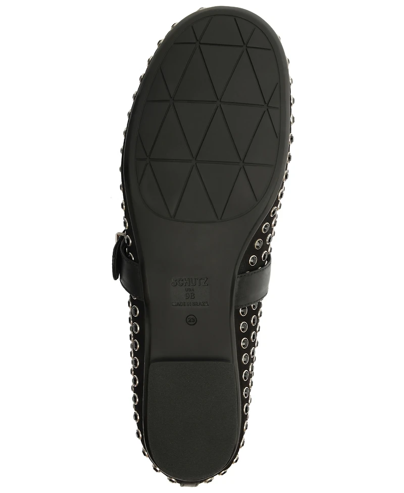 Schutz Women's Eiza Shine Pull-On Flats