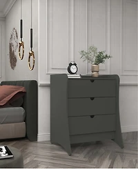 810125809736 182GMC1 Customer Facing Pid Description Manhattan Comfort Coney 34.25" Mid-Century Modern 3-Drawer Dresser
