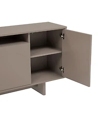 Manhattan Comfort Ella 70.9" Modern 9-Shelf Sideboard