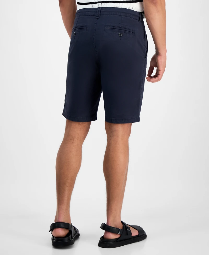 Karl Lagerfeld Paris Men's Cotton Drawstring Shorts
