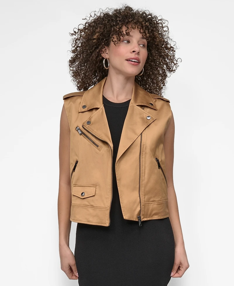Dkny Women's Moto Vest