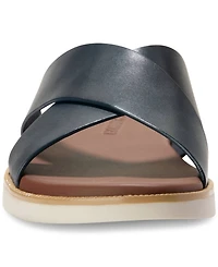 Cole Haan Men's Nantucket Cross Strap Slip-On Slide Sandals