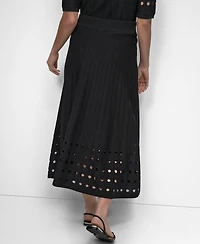 Dkny Women's Crepe Sweater Skirt