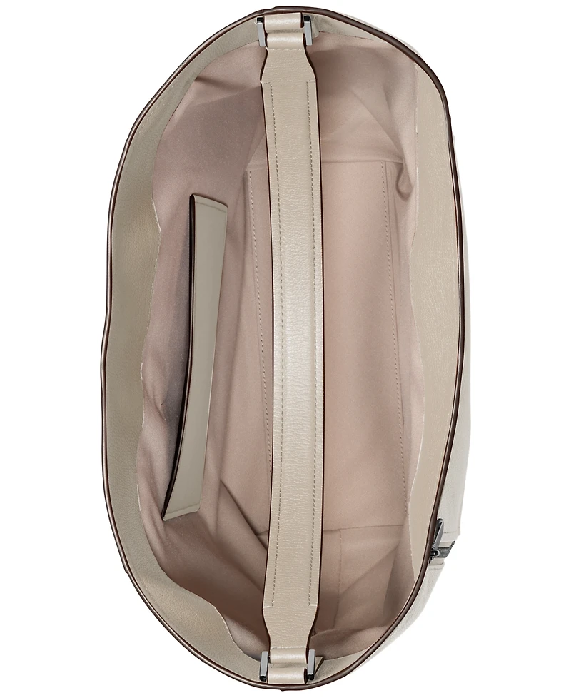 Michael Kors Addie Extra Large Leather Hobo Shoulder Bag