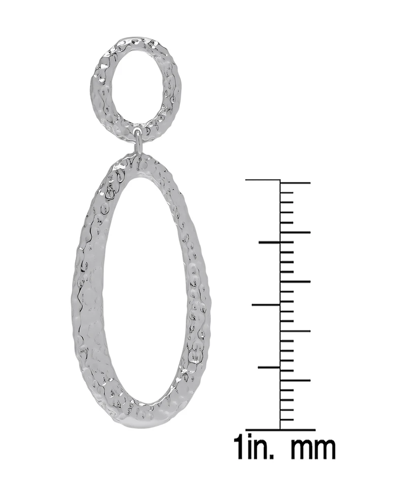 Macy's Women's Oval Drop Stud Earrings