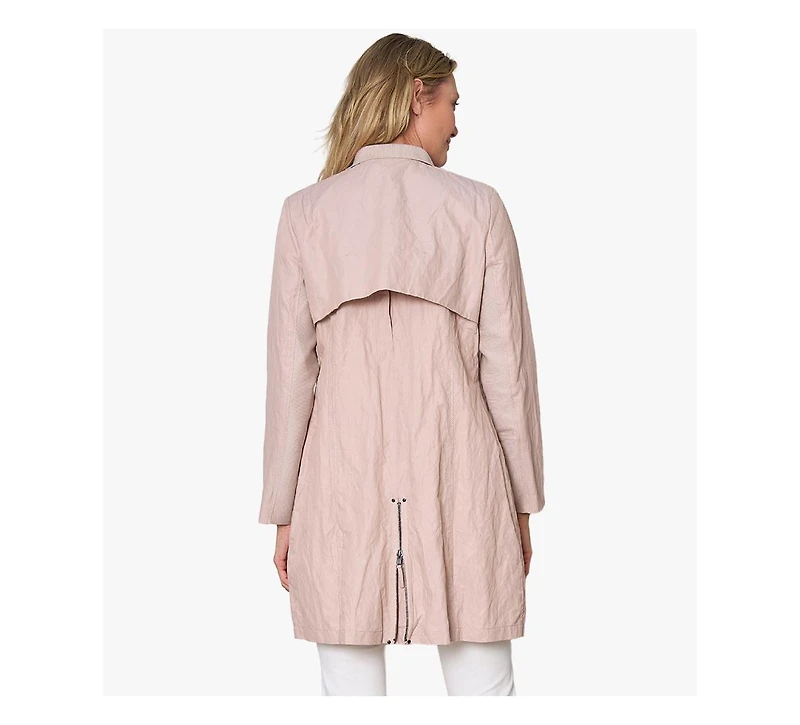 Stella Carakasi Women's Water Repellent Zip-Front Moto Inspired Favorite Jacket