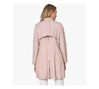 Stella Carakasi Women's Water Repellent Zip-Front Moto Inspired Favorite Jacket