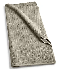 Hotel Collection Sculpted Chain-Link Bath Towel, 30" x 56", Exclusively at Macy's