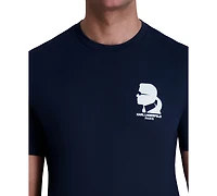 Karl Lagerfeld Paris Men's Short-Sleeve Logo Graphic T-Shirt