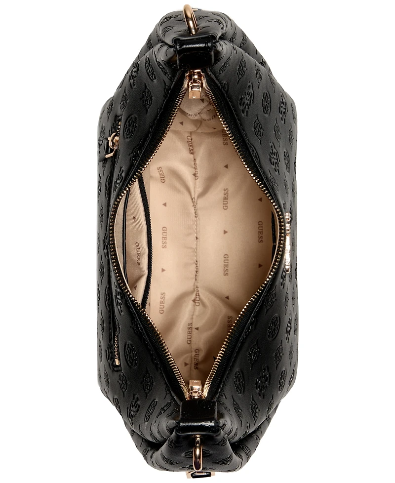 Guess Phoebe Logo Hobo Shoulder Bag