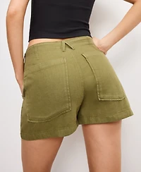 Good American Women's Lite High-Rise Shorts