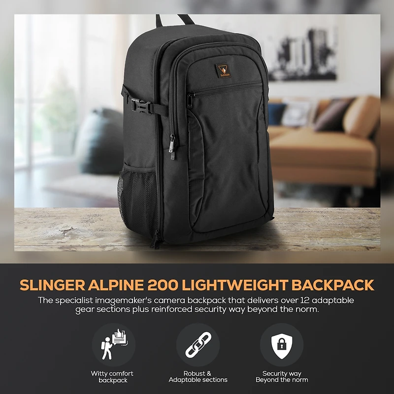 Sony Alpha 1 Mirrorless Camera, Bundle with Alpine 200 Backpack, 128GB Uhs-ii Memory Card, Extra Battery, iM30 Mini Flash, Quick Release Sling Strap