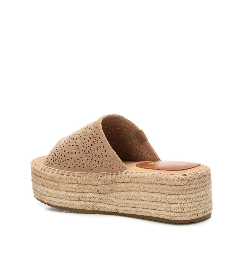 Women's Jute Wrapped Platform Sandals Refresh By Xti