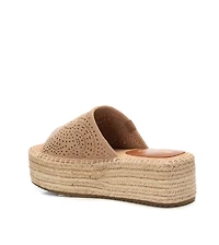 Women's Jute Wrapped Platform Sandals Refresh By Xti