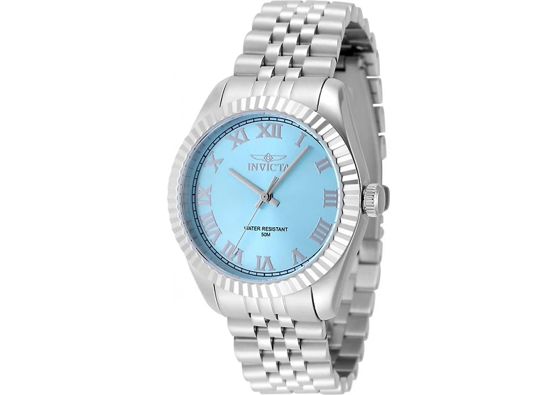 Invicta Women's Specialty Quartz 3 Hand Tiffany Blue Dial Watch