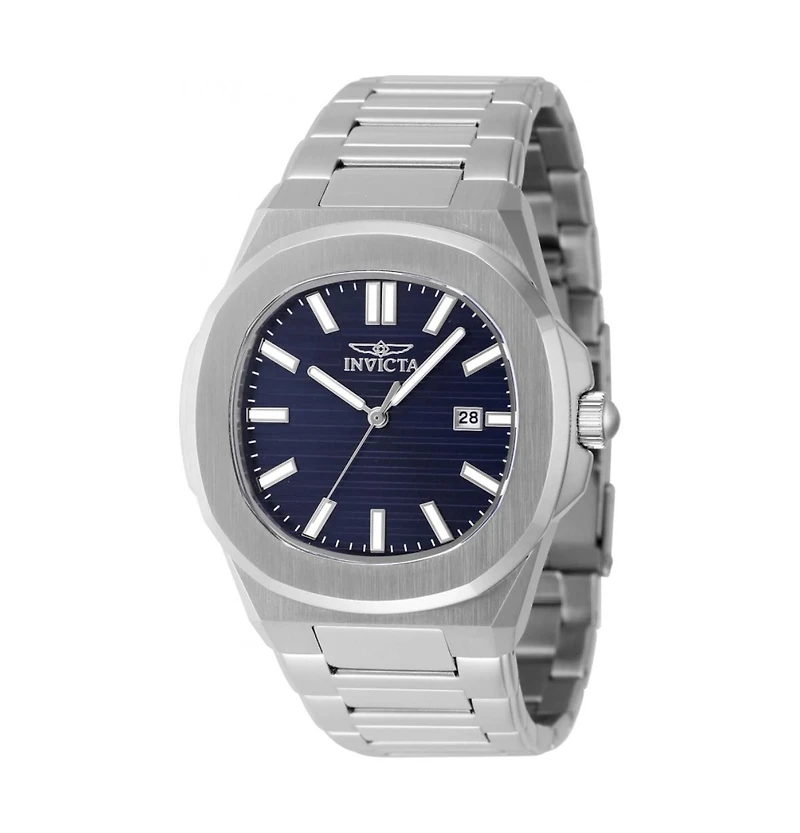 Invicta Men's 48320 Speedway Quartz 3 Hand Blue Dial Watch