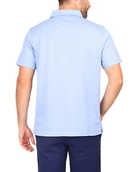 Tailorbyrd Big & Tall Solid Modal Polo w/Contrast Trim