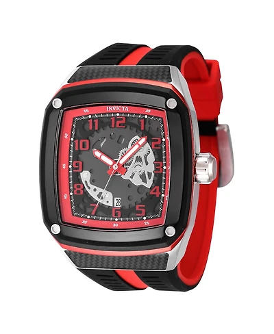 Invicta Men's 48071 Invicta Racing Quartz Multifunction Red, Gunmetal Dial Watch