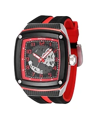 Invicta Men's 48071 Invicta Racing Quartz Multifunction Red, Gunmetal Dial Watch