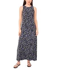 Vince Camuto Women's Ditsy-Print Sleeveless Maxi Dress