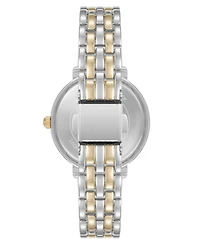 Anne Klein Women's Quartz Round Roman Numeral Two-Tone Metal Alloy Watch, 32mm