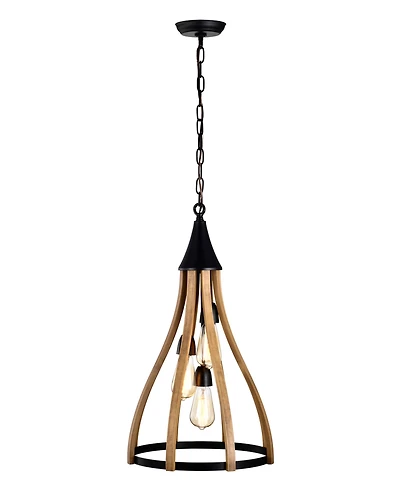 Home Accessories 15" Vissenta 3-Light Indoor Chandelier